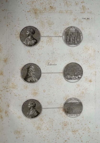 GALEANI NAPIONE G. Storia metallica della Real Casa di Savoia.  - Asta Numismatica - Associazione Nazionale - Case d'Asta italiane