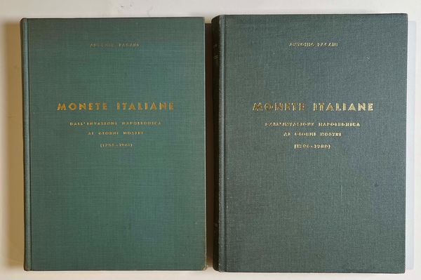 PAGANI A. Monete italiane dall'invasione napoleonica ai giorni nostri (1796-1980).  - Asta Numismatica - Associazione Nazionale - Case d'Asta italiane