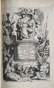 GOLTZIUS H. Ludovici Nonni Commentarius in Nomismata Imp. Iuli Augusti et Tiberi Huberto Goltzio Scalptore.  - Asta Numismatica - Associazione Nazionale - Case d'Asta italiane