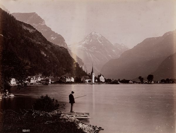 GIORGIO SOMMER : Vierwaldstttersee, Fluelen  - Asta Fotografia: Under 1K - Associazione Nazionale - Case d'Asta italiane