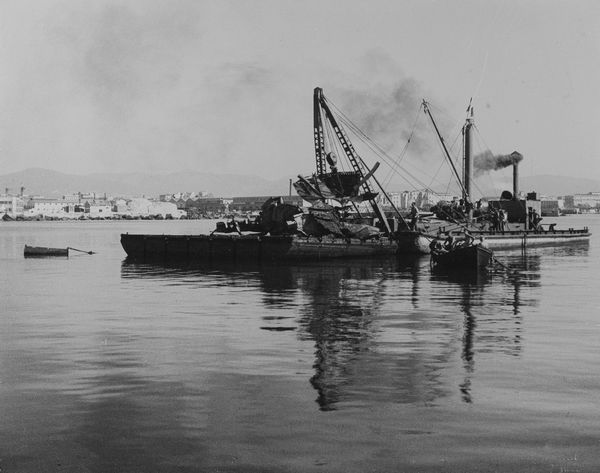 Bruno Miniati : Senza titolo (Porto di Livorno)  - Asta Fotografia: Under 1K - Associazione Nazionale - Case d'Asta italiane