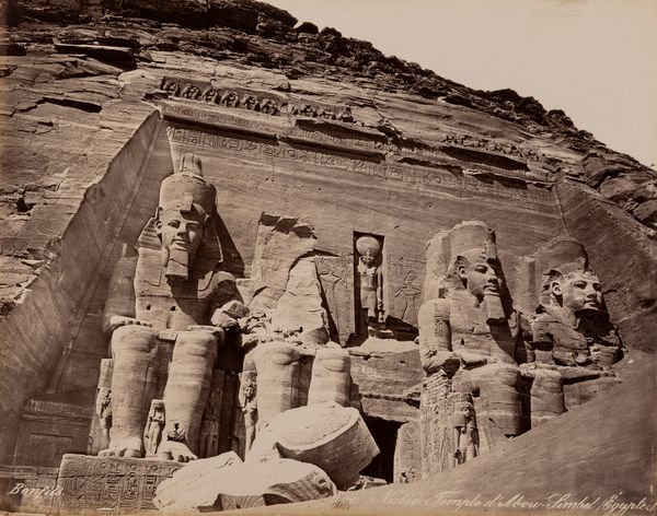 Félix Bonfils : Nubie, Temple D'Abou Simbel, Egypte ; Ile de Phyloe, Pris de Bighe, Egypte  - Asta Fotografia: Under 1K - Associazione Nazionale - Case d'Asta italiane