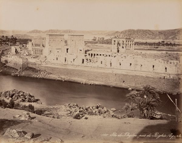 Félix Bonfils : Nubie, Temple D'Abou Simbel, Egypte ; Ile de Phyloe, Pris de Bighe, Egypte  - Asta Fotografia: Under 1K - Associazione Nazionale - Case d'Asta italiane