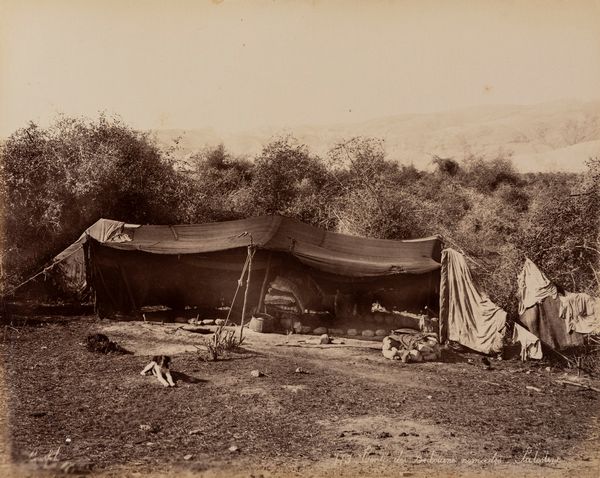 Félix Bonfils : Cente de Bbouin Nomades, Palestine ; Cataracte, Less Rapides Egyptes  - Asta Fotografia: Under 1K - Associazione Nazionale - Case d'Asta italiane