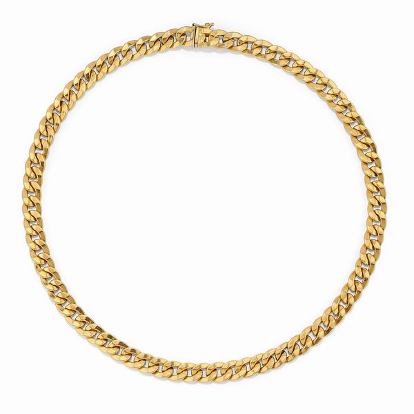 Bracciale e collana in oro giallo 18K  - Asta Argenti dal XVIII al XX secolo - Associazione Nazionale - Case d'Asta italiane