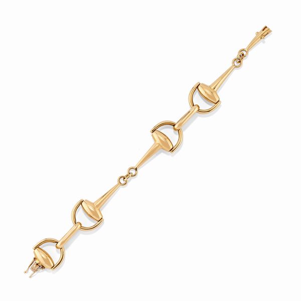 Bracciale in oro giallo 18k  - Asta Argenti dal XVIII al XX secolo - Associazione Nazionale - Case d'Asta italiane