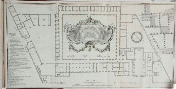 Giulio Alberoni : Memorie Istoriche della fondazione ed Erezione del nuovo collegio Ecclesiastico di San Lazaro...con una raccolta di disegni che ne rappresentano la vasta fabbrica, in Faenza, presso lArchi, 1739.  - Asta Libri Antichi e Rari. Incisioni - Associazione Nazionale - Case d'Asta italiane