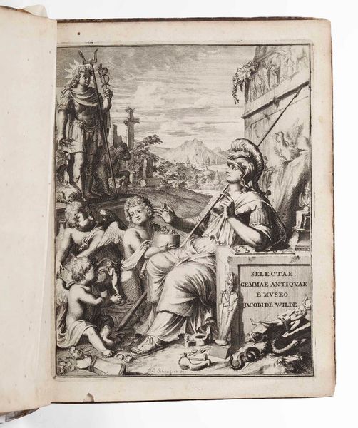 Jacob De Wilde : Gemmae selectae antiquae Gemmae selectae antiquae e museo Jacobi de Wilde...Amsterdam, Sumptibus auctoris,1703  - Asta Libri Antichi e Rari. Incisioni - Associazione Nazionale - Case d'Asta italiane