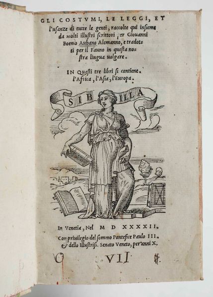 Girolamo Sorboli : La celestina favola pastorale di...Medico fisico da Bagnacavallo, in Ferrara per Vittorio Baldini, 1586.  - Asta Libri Antichi e Rari. Incisioni - Associazione Nazionale - Case d'Asta italiane