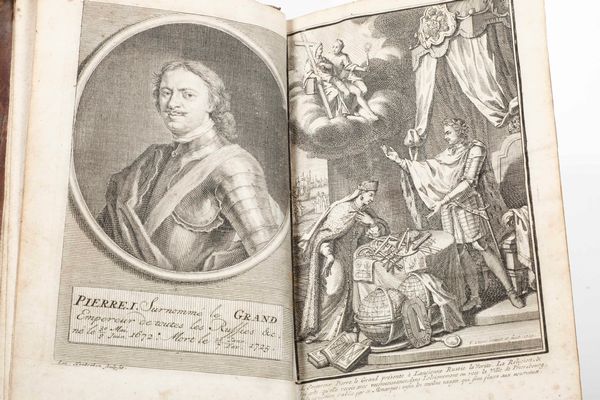 Jean Perry : Etat present de la Grande Russie, a La Haye, chez Henry Dusauzet, 1716  - Asta Libri Antichi e Rari. Incisioni - Associazione Nazionale - Case d'Asta italiane