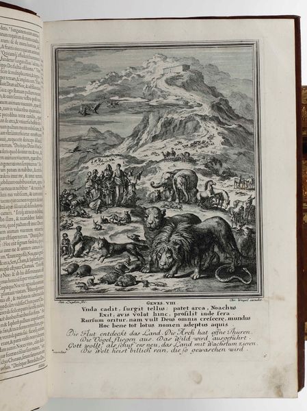 Sacra Bibbia : Biiblia Sacra Vulgatae Editionis Sixi V. Pont. Max, Lutetiae Parisiorum, 1618  - Asta Libri Antichi e Rari. Incisioni - Associazione Nazionale - Case d'Asta italiane