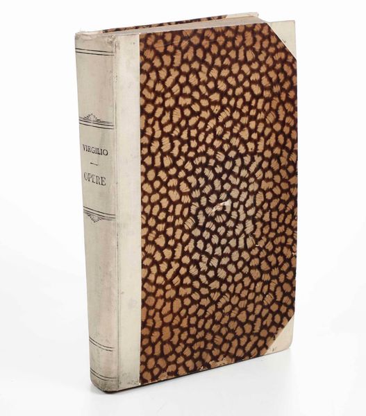 Virgilio, Publio Maronis : Lopere di Virgilio Mantovano cio la Bucolica, la Georgica e lEneide commentata in lingua volgare toscana, in Venezia nella stamperia Baglioni, 1741.  - Asta Libri Antichi e Rari. Incisioni - Associazione Nazionale - Case d'Asta italiane