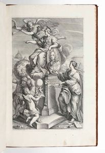 FRANCESCO BIANCHINI : Hesperi et phosphori nova phaenomena  sive observationes circa planetam Veneris...Romae, Apud Joannem Mariam Salvioni, 1728  - Asta Libri Antichi e Rari. Incisioni - Associazione Nazionale - Case d'Asta italiane