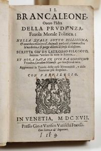 Giulio Antonio Ridolfi : LEnneade Socratica overo Le Nove Lettioni Accademiche, Roma, Presso Domenico Marciani, 1644  - Asta Libri Antichi e Rari. Incisioni - Associazione Nazionale - Case d'Asta italiane