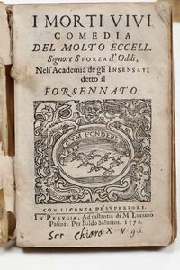 Cherubino Ghirardacci : Theatro morale de moderni ingegni...In Venigia, Appresso i Gioliti, 1584  - Asta Libri Antichi e Rari. Incisioni - Associazione Nazionale - Case d'Asta italiane