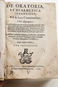 Cherubino Ghirardacci : Theatro morale de moderni ingegni...In Venigia, Appresso i Gioliti, 1584  - Asta Libri Antichi e Rari. Incisioni - Associazione Nazionale - Case d'Asta italiane