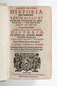 Classici - Autori Vari : Historia delle Vite de Sommi Pontefici...In Venetia, Presso Alessandro Vecchi, 1611  - Asta Libri Antichi e Rari. Incisioni - Associazione Nazionale - Case d'Asta italiane