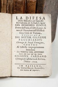 Agostino Mascardi : La congiura del Conte Gio Luigi dei Fieschi, in Bologna, per Giacomo Monti e Carlo Zenero, 1639  - Asta Libri Antichi e Rari. Incisioni - Associazione Nazionale - Case d'Asta italiane