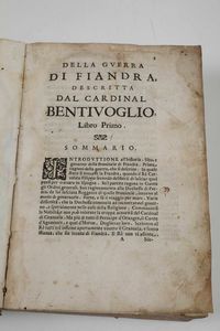 Vittorio Siri : Il mercurio ovvero istoria dei correnti tempi... in casale, per Christoforo della Casa, 1644.  - Asta Libri Antichi e Rari. Incisioni - Associazione Nazionale - Case d'Asta italiane