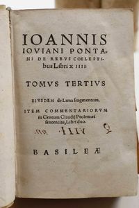 Felicis Octavius Minucij : Arnobii disputationum adversus gentes...Parisiis, Apud Marcum Orry, 1605  - Asta Libri Antichi e Rari. Incisioni - Associazione Nazionale - Case d'Asta italiane