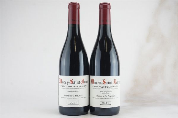 Morey-Saint-Denis Clos de la Bussière Domaine G. Roumier 2017  - Asta L'Armonia del Tempo | Vini pregiati e da collezione - Associazione Nazionale - Case d'Asta italiane