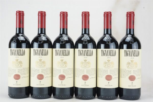 Tignanello Antinori 2018  - Asta L'Armonia del Tempo | Vini pregiati e da collezione - Associazione Nazionale - Case d'Asta italiane