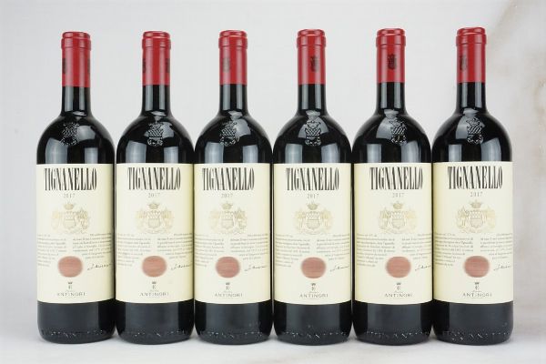 Tignanello Antinori 2017  - Asta L'Armonia del Tempo | Vini pregiati e da collezione - Associazione Nazionale - Case d'Asta italiane