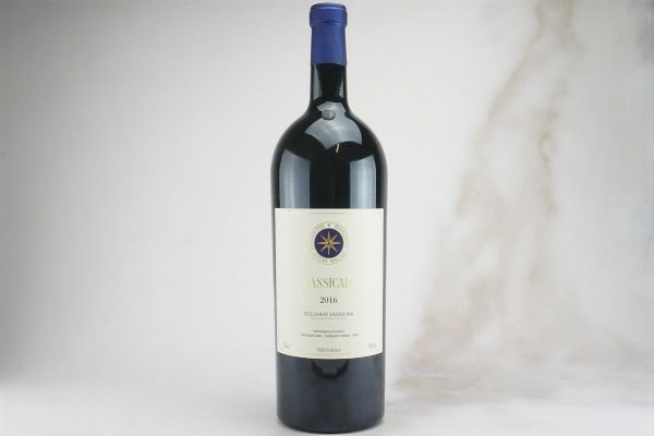 Sassicaia Tenuta San Guido 2016  - Asta L'Armonia del Tempo | Vini pregiati e da collezione - Associazione Nazionale - Case d'Asta italiane