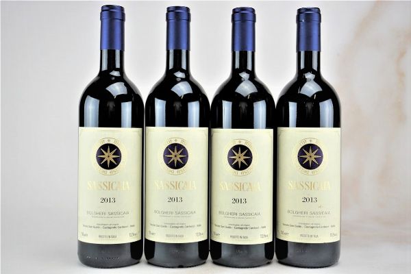 Sassicaia Tenuta San Guido 2013  - Asta L'Armonia del Tempo | Vini pregiati e da collezione - Associazione Nazionale - Case d'Asta italiane