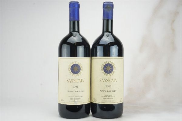 Sassicaia Tenuta San Guido  - Asta L'Armonia del Tempo | Vini pregiati e da collezione - Associazione Nazionale - Case d'Asta italiane