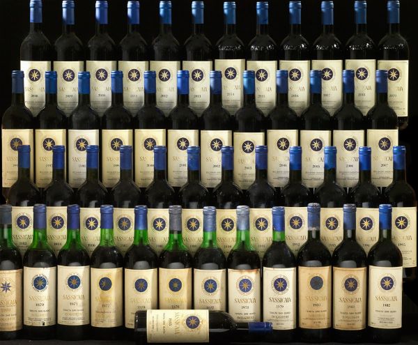 Sassicaia Tenuta San Guido  - Asta L'Armonia del Tempo | Vini pregiati e da collezione - Associazione Nazionale - Case d'Asta italiane