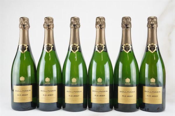 Bollinger R.D. 2007  - Asta L'Armonia del Tempo | Vini pregiati e da collezione - Associazione Nazionale - Case d'Asta italiane