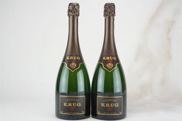 Krug 2003  - Asta L'Armonia del Tempo | Vini pregiati e da collezione - Associazione Nazionale - Case d'Asta italiane