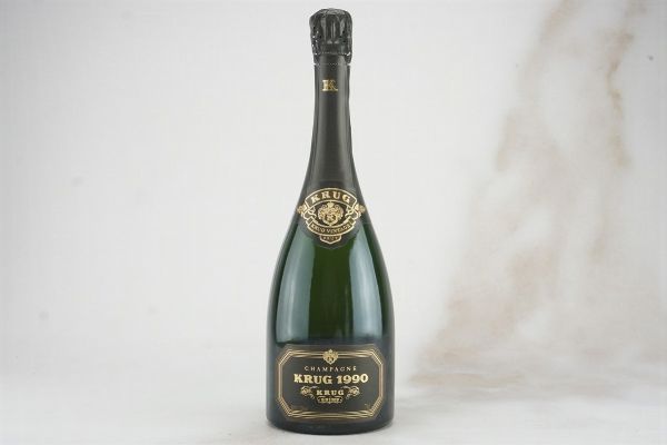 Krug 1990  - Asta L'Armonia del Tempo | Vini pregiati e da collezione - Associazione Nazionale - Case d'Asta italiane