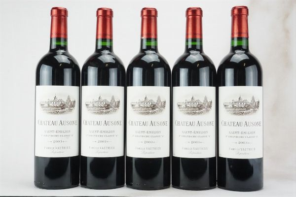 Château Ausone 2003  - Asta L'Armonia del Tempo | Vini pregiati e da collezione - Associazione Nazionale - Case d'Asta italiane