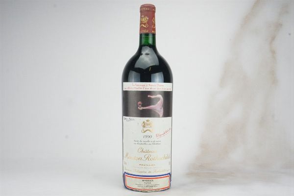 Chteau Mouton Rothschild 1990  - Asta L'Armonia del Tempo | Vini pregiati e da collezione - Associazione Nazionale - Case d'Asta italiane