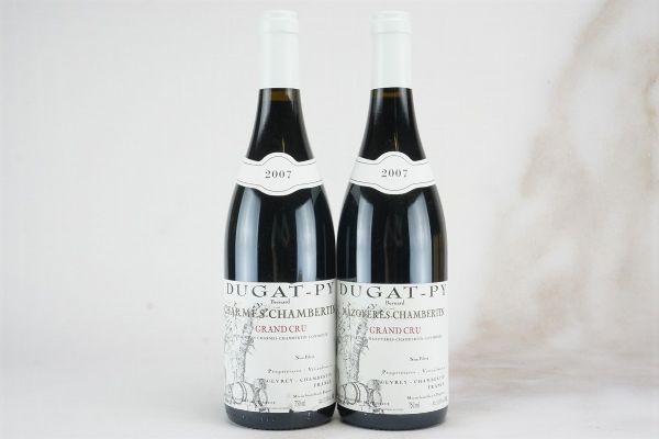 Selezione     Domaine Dugat-Py 2007  - Asta L'Armonia del Tempo | Vini pregiati e da collezione - Associazione Nazionale - Case d'Asta italiane