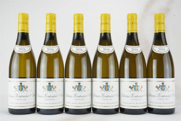 Puligny-Montrachet Clavoillon Domaine Leflaive 2016  - Asta L'Armonia del Tempo | Vini pregiati e da collezione - Associazione Nazionale - Case d'Asta italiane