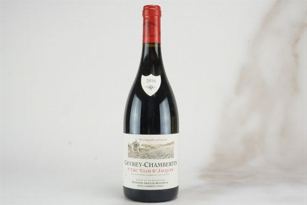 Gevrey-Chambertin Clos Saint Jacques Domaine Armand Rousseau 2016  - Asta L'Armonia del Tempo | Vini pregiati e da collezione - Associazione Nazionale - Case d'Asta italiane