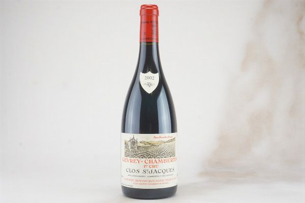 Gevrey-Chambertin Clos Saint Jacques Domaine Armand Rousseau 2002  - Asta L'Armonia del Tempo | Vini pregiati e da collezione - Associazione Nazionale - Case d'Asta italiane