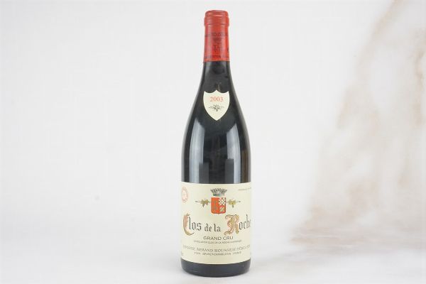 Clos de la Roche Domaine Armand Rousseau 2003  - Asta L'Armonia del Tempo | Vini pregiati e da collezione - Associazione Nazionale - Case d'Asta italiane