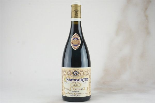 Chambertin Domaine Armand Rousseau 2002  - Asta L'Armonia del Tempo | Vini pregiati e da collezione - Associazione Nazionale - Case d'Asta italiane