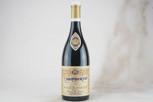 Chambertin Domaine Armand Rousseau 1989  - Asta L'Armonia del Tempo | Vini pregiati e da collezione - Associazione Nazionale - Case d'Asta italiane