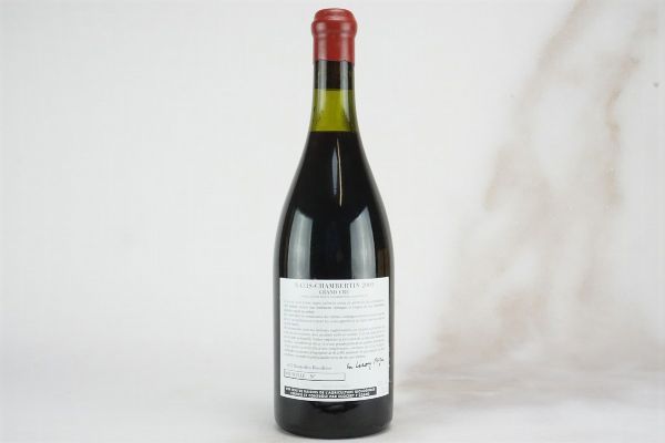 Mazys-Chambertin Leroy Domaine d’Auvenay 2001  - Asta L'Armonia del Tempo | Vini pregiati e da collezione - Associazione Nazionale - Case d'Asta italiane