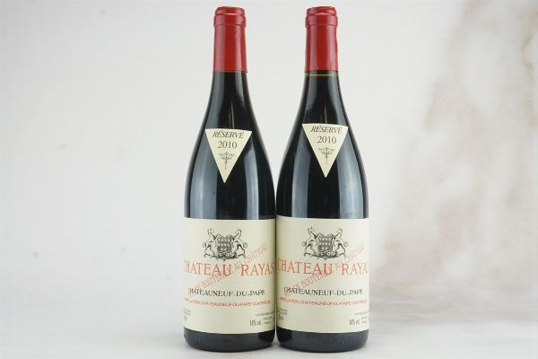 Châteauneuf-du-Pape Réserve Château Rayas 2010  - Asta L'Armonia del Tempo | Vini pregiati e da collezione - Associazione Nazionale - Case d'Asta italiane