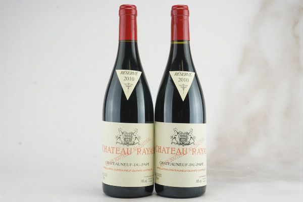 Châteauneuf-du-Pape Réserve Château Rayas 2010  - Asta L'Armonia del Tempo | Vini pregiati e da collezione - Associazione Nazionale - Case d'Asta italiane