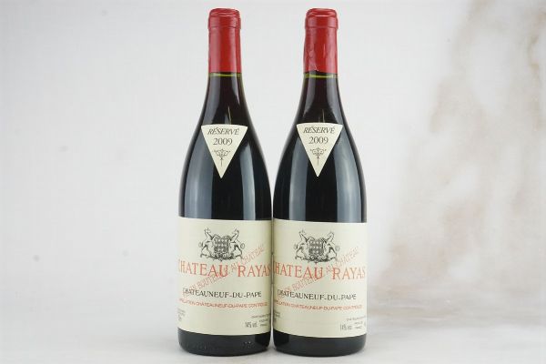 Châteauneuf-du-Pape Réserve Château Rayas 2009  - Asta L'Armonia del Tempo | Vini pregiati e da collezione - Associazione Nazionale - Case d'Asta italiane