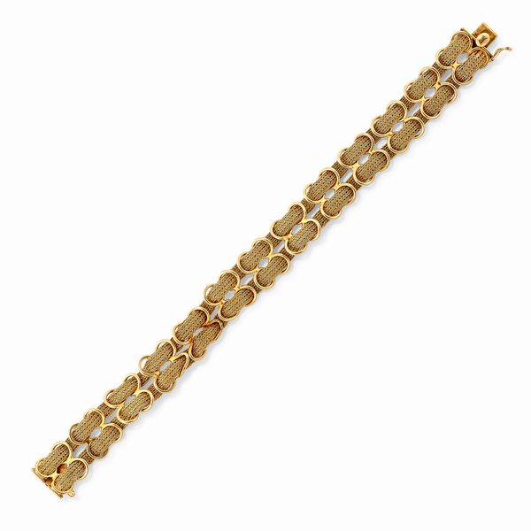 Bracciale in oro giallo 18k  - Asta Gioielli - Associazione Nazionale - Case d'Asta italiane