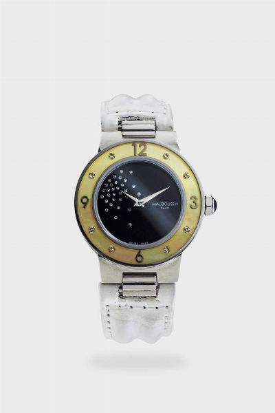 MABOUSSIN-PARIS : Mod. Lady dress watch  ref.911  serie recente  - Asta Asta 213 Orologi - Associazione Nazionale - Case d'Asta italiane