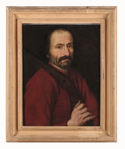 Scuola del XVII secolo Ritratto di cacciatore  - Asta Dimore italiane - Associazione Nazionale - Case d'Asta italiane